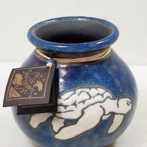 Jeremy Diller Marine Dream "Turtle" Vase